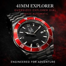Sevin black & red explorer – Automatic