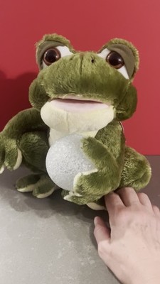 Jazzy J Fly Animated Plush Frog Singing “What A Wonderful World
