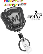 1 Pack Heavy Duty Retractable Keychain with Belt Clip Retractable 31.5  Steel Co