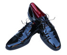 Allen Edmonds Spencer 5304 Black Formal Leather Plain Toe Derby Dress Shoe 11 AA — photo 3