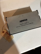 Airpax Tach-pak 3 Digital Process Tachometer Vintage Industrial Control Untested