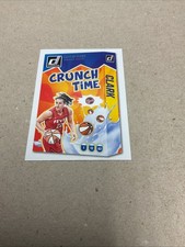 2025 Donruss WNBA Indiana Fever Caitlin Clark Crunch Time Insert Card