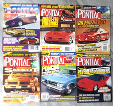 Lot 1 High Performance Pontiac Magazine Lot Of 6 Issues 1990s