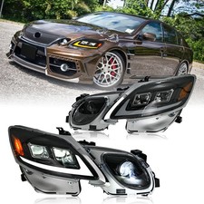 Led Headlight For 2006-2011 Lexus Gs300 350 430 450h Front Lamp Assembly Drl