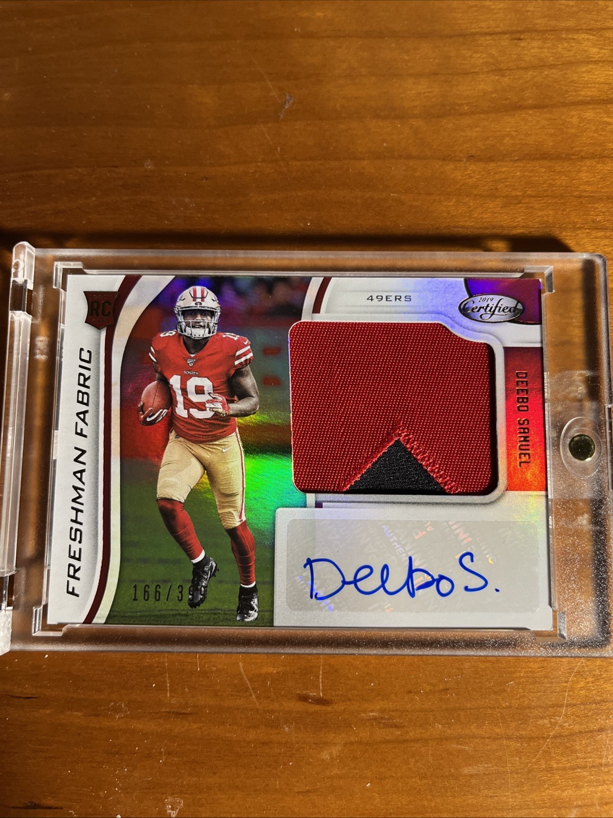 Deebo Samuel Panini Certified #223 Signature
