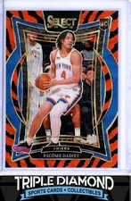 2024-25 Panini Select Pacome Dadiet Rookie Tiger Stripes Prizm SP Knicks E882