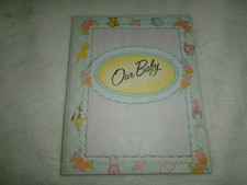Vintage Our Baby Book Keepsake Record Keeper Album Memory Sanitoy UNUSED