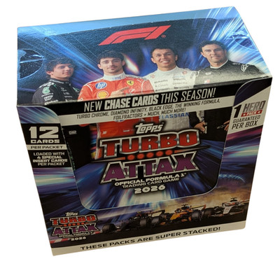 Topps 2026 Turbo Attax F1 Formel 1 Formula 1 Display Box