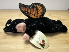 1997 Anne Geddes Baby Butterflies 9” Beanie Plush With Tags #525941