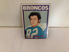 LYLE ALZADO 1972 Vintage CARD #106 Rookie Rc DENVER BRONCOS HOF VG. rookie card picture