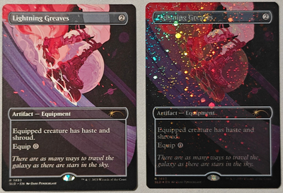MTG Secret Lair Lightning Greaves 1493 SLD Through the Wormhole