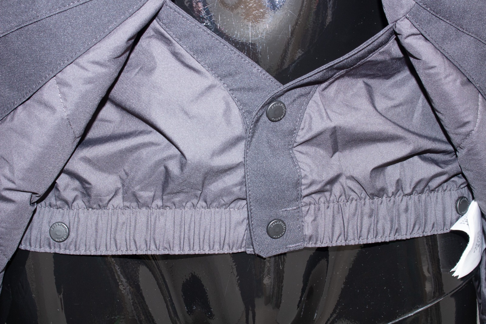 Peak Performance Maroon Long Jacket Black Ski Coa… - image 11