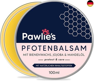 Pawlie's Dog Paw Balm with Beeswax for Winter, Dog Paw Protection, Dog Paw