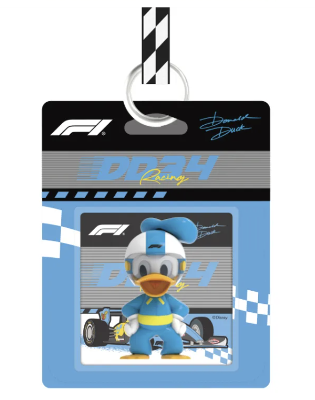 MINISO Disney F1 Speed World Blind Box Keychain Bag Charm Random