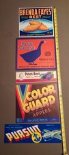 Original Mixed States Old Unused Crate Kitchen Art #7