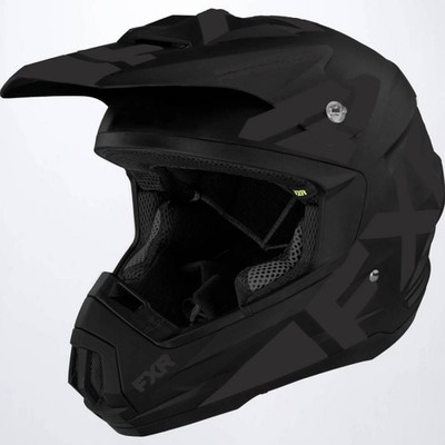 FXR Adult's Torque Team Motorcycle Helmet Black Ops Size 2XL-220620-1010-19