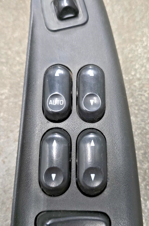 02-05 Ford F250 Super Duty Crew Cab Master Window Switch OEM Black - Image 3 of 4