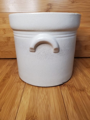 Vintage Pfaltzgraff Yorktown Keystone Blue Numbered 4 Canister Crock flower pot - Picture 3 of 13