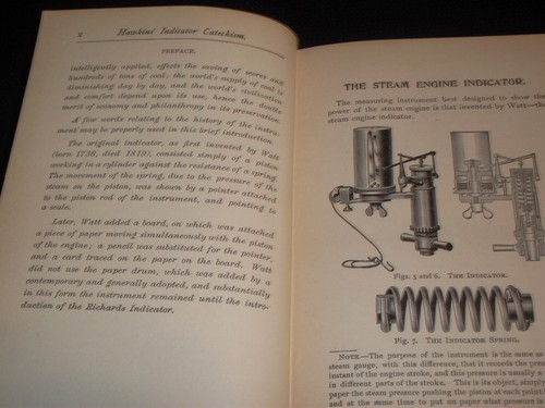 Steam Engine 1903 Book Practical Treatise Indicator Hawkins Indicator steam engi - Picture 10 of 22