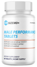Male Perfomance Tablets, Supports Stamina - 60 Tablets
