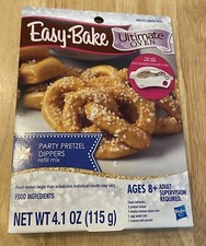 Easy Bake Ultimate Oven Refill Mixes Party Pretzel Chocolate Chip/Sugar Cookies