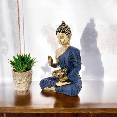 Buddha Statue Sculpture Home Decor Living Room Idol & Gift Showpiece Figurine