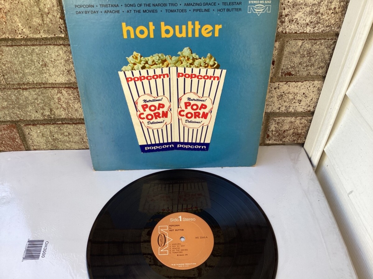 HOT BUTTER “POPCORN” POP, ELECTRONIC, SYNTH-POP VINYL ALBUM