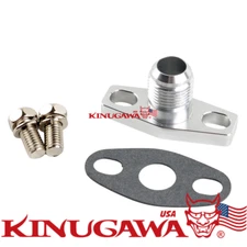 Turbo Oil Drain Flange Kit For Garrett  GT25 GT28 GT30 GT35 T25 T28 8AN Aluminum