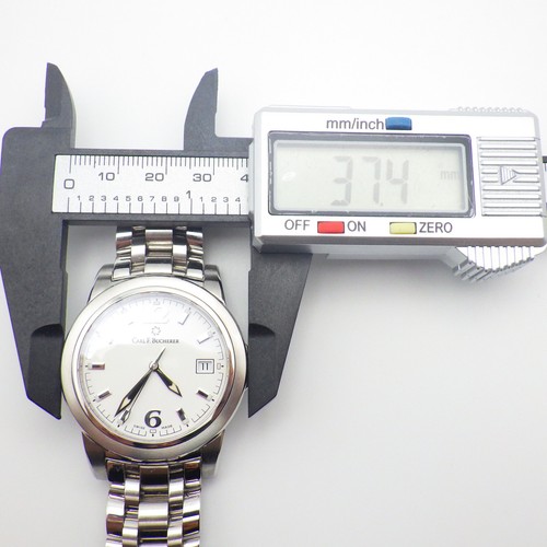Carl F. Bucherer PATRAVI 955.620 37mm Quartz Watch w/Box SWISS MADE Mint G26 - Picture 9 of 13