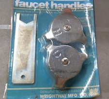 Wrightway 3402C Antique Style Universal Faucet Handles, FREE SHIPPING