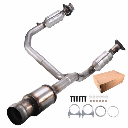 Catalytic Converter Set For Chevrolet Silverado 1500 4.3L 5.3L 2014 2015-2018 US - Picture 11 of 24