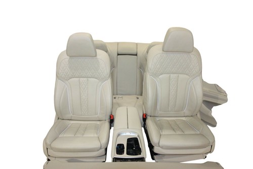 BMW G11 Comfort Leather Seats Leder Sitze Lederausstattung Nappa Elfenbeinweiss