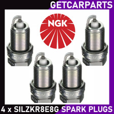 NGK Spark Plugs x 4 for Hyundai and Kia models (See Desc.) SILZKR8E8G