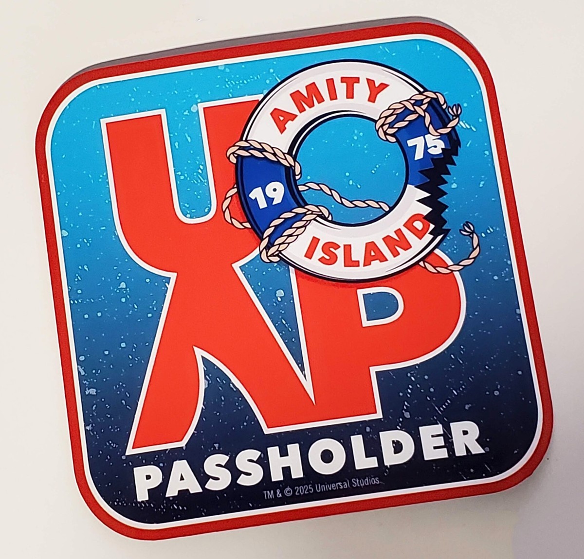 New! 2025 UOAP Universal Passholder Jaws Amity Island (1975