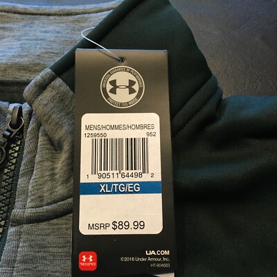 Under Armour Expanse 1/4 Zip Mens XL Sweatshirt 1259550 952 NWT | eBay