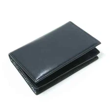 Storus Smart Card Case Wallet Slim Compact for Men Women Italian Leather Black