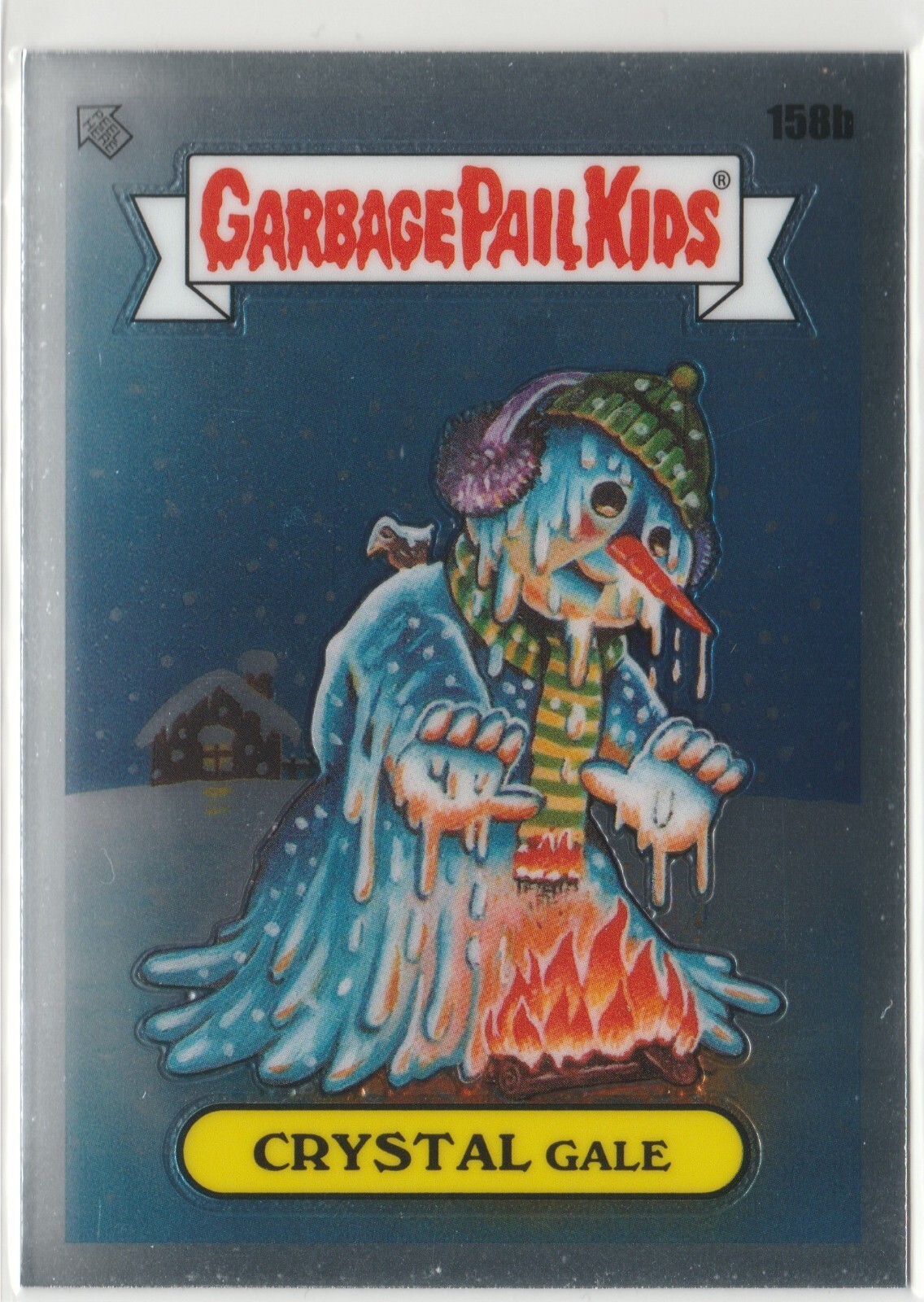 Crystal Gale #158b Garbage Pail Kids 2021 Chrome Series 4 CS4 GPK Card