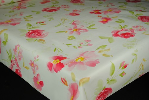 Wipe Clean Tablecloth Cover Oilcloth Vinyl Wipeable 200 cm x 140 cm Rectangle