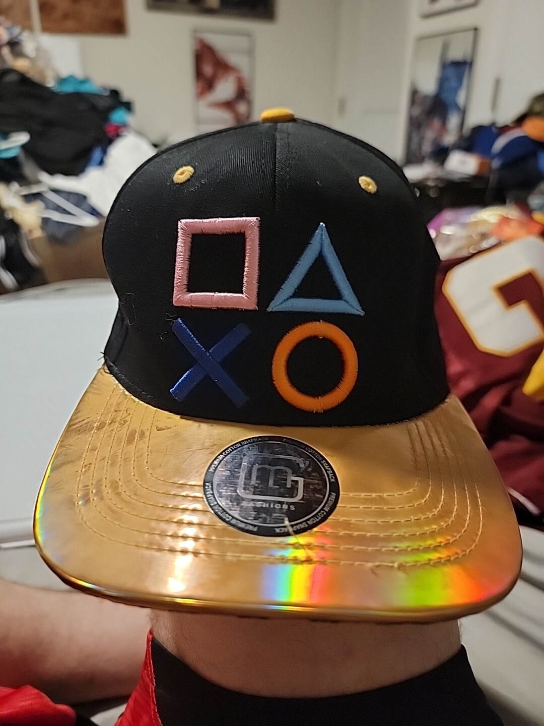 Sony Playstation Snapback Hat Controller Themed P… - image 1