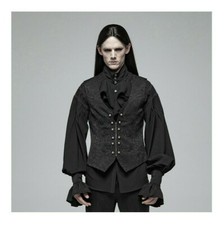 Punk Rave Damask Brocade Victorian Edwardian Steampunk Vest Waistcoat WY-989