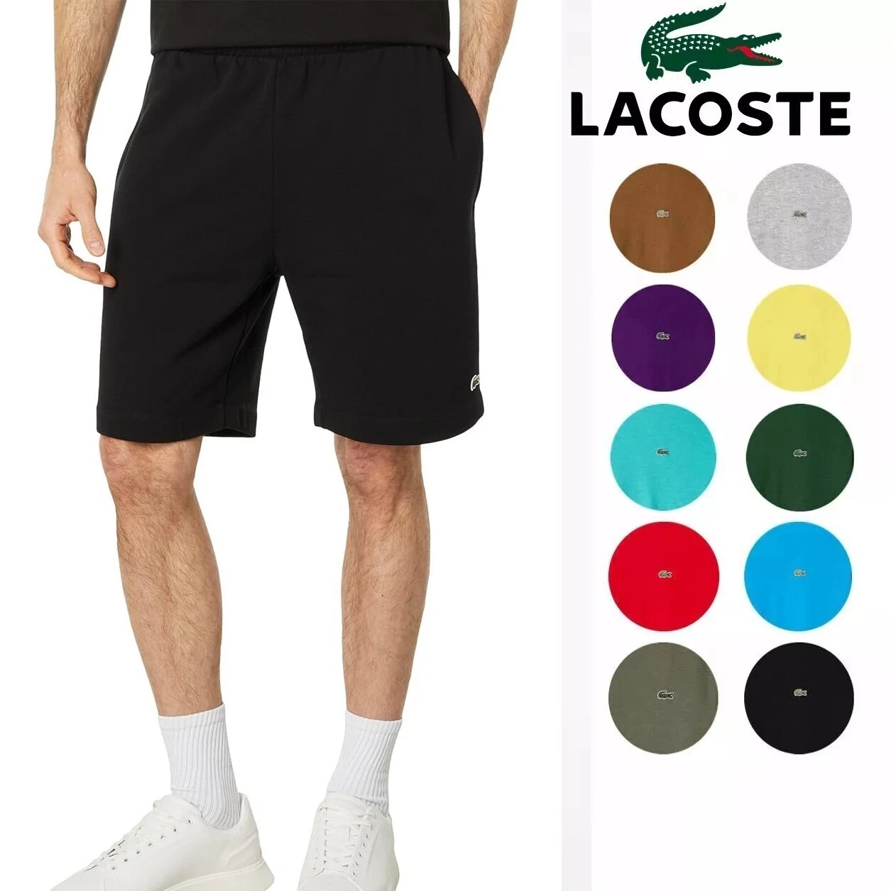 HOT SALE -- Authentic Lacoste Men's Shorts -- New With Tags - ALL COLORS
Opens in a new window or ta