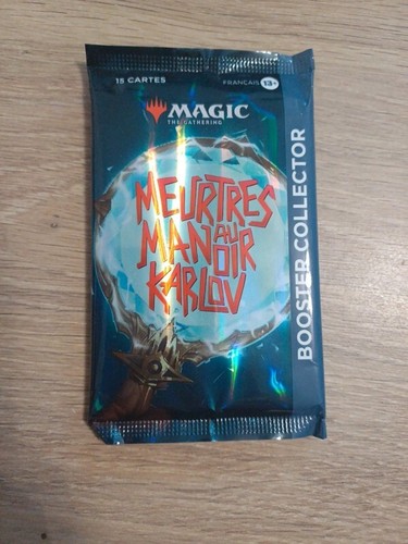 Bundle Magic: The Gathering – Meurtres Au Manoir Karlov – 9 Boosters + Terrains Pleine Illustration + Accessoires Exclusifs – Version Anglaise