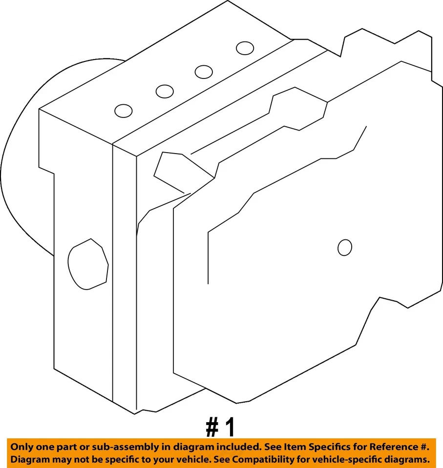 Conjunto de bomba y motor ABS usado se adapta a: Bomba Nissan Cube 2011 AT CVT grado A Foto 4 de 4