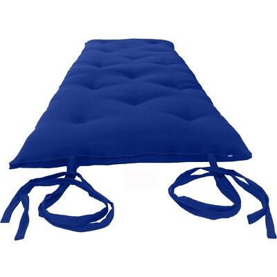 Full Floor Rolling Futon Mattresses, Cotton Shikifuton Mats 3x 54x 80 Royal
