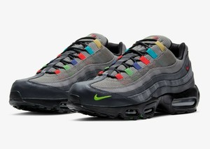 Nike Air Max 95 EOI Light Charcoal Red Black CW6575-001 - Fastsole