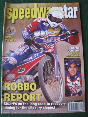 SPEEDWAY STAR MAGAZINE MAY 2007 GARRY CONCERN ROBBO REPORT