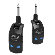 JOYO 2.4GHz Wireless Guitar System Transmitter Receiver 4 Channels Rechargeable