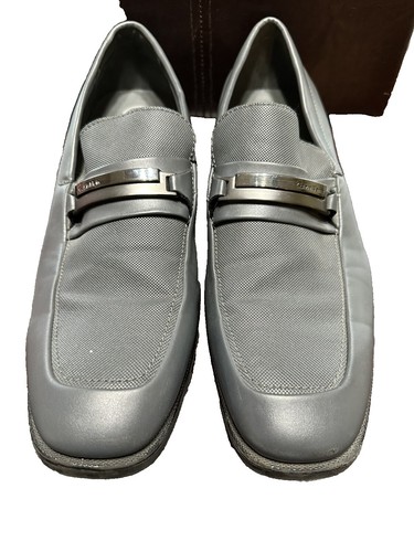 CALVIN KLEIN Mens Gray Removable Insole Todd Round Toe Wedge  display picture 1