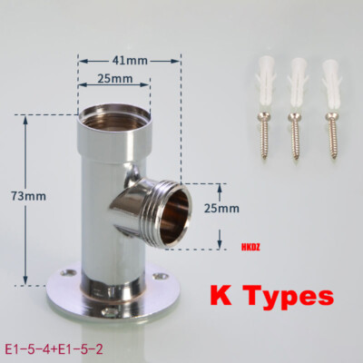Copper Faucet Holder Mixer Shower Wall Easy Fit Fixing Seat Bathroom Stand Base