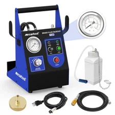 Car Brake Fluid Bleeder Bleeding Machine Electric Brake Oil Exchanger Set 110V
